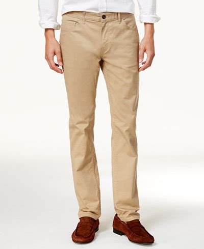 michael kors slim chino 38x32|Michael Kors Mens Pants 38X32 Parker Slim Fit Chino Stretch .